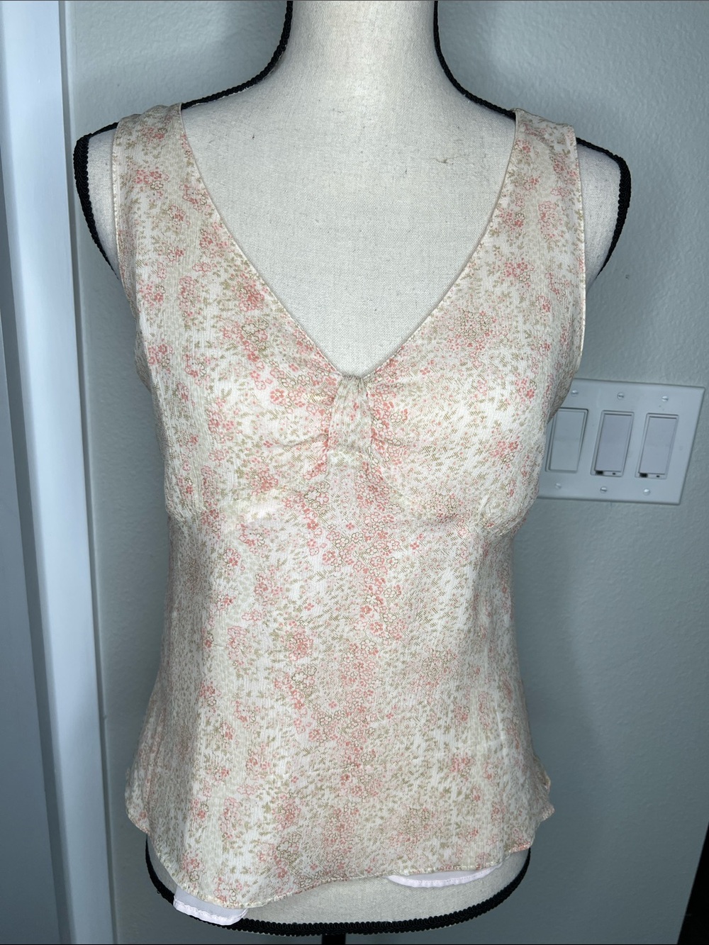 Ann Taylor Light Pink Silk Camisole